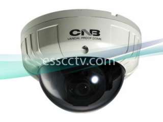 CNB VFL 20S Outdoor DOME SECURITY CAMERA SONY CCD 600 TVL 3.8mm 0.05 