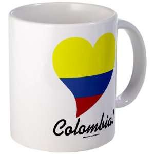  Heart Colombia World Colombia Mug by  Kitchen 
