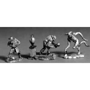   Cthulhu Miniatures Ghouls in Varied Transformations (3) Toys & Games