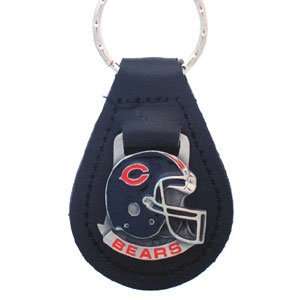 Chicago Bears Small Leather Key Ring 