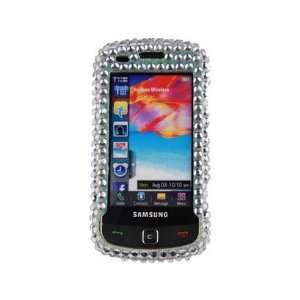  Plastic Diamond Encrusted Cover Case Blue Ray For Samsung 
