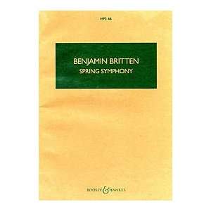 Spring Symphony, Op. 44 Musical Instruments