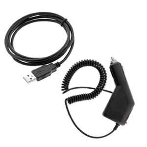  Rapid Car Charger with IC Chip + USB Data Cable by GTMax 