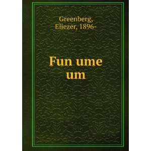  Fun ume um Eliezer, 1896  Greenberg Books