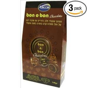 Arcor Bon O Bon Chocolate Peanut Cream Filled Milk Chocolate Bonbons 