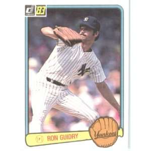  1983 Donruss # 31 Ron Guidry New York Yankees Baseball 