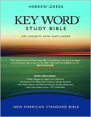 Key Word Study Bible NASB Genuine Black, (0899577539), Spiros 