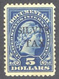 Silver Tax Stamp, Scott RG17  