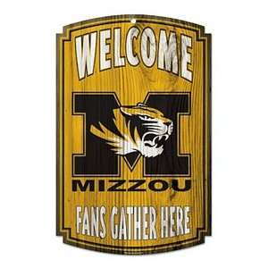  Missouri Tigers MIZZOU MU NCAA Wood Sign Sports 