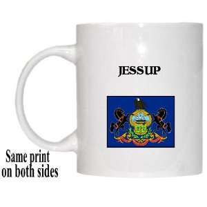    US State Flag   JESSUP, Pennsylvania (PA) Mug 