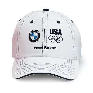  BMW Team USA Olympic Cap   White Automotive