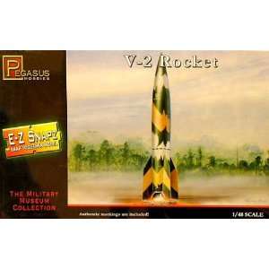  V 2 Rocket 1 48 Snap Kit Pegasus Toys & Games