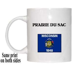  US State Flag   PRAIRIE DU SAC, Wisconsin (WI) Mug 