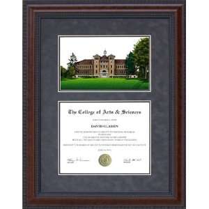   Licensed UW Stevens Point (UWSP) Campus Lithograph