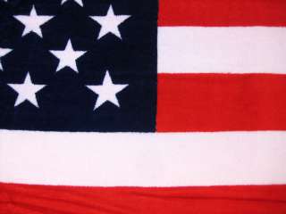 American Flag Beach Towel USA  