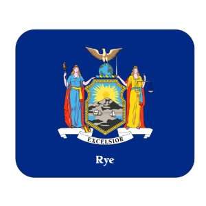  US State Flag   Rye, New York (NY) Mouse Pad Everything 