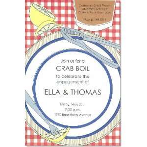  Clambake Placesetting Party Invitations