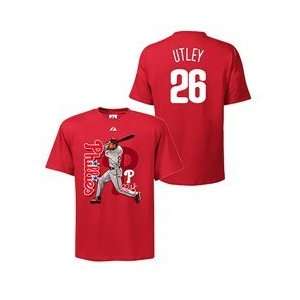   Pride and Power Chase Utley T Shirt   Red Small