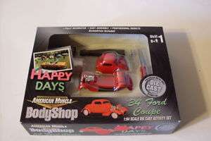 2001 ERTL AMERICAN MUSCLE BODYSHOP 34 FORD COUPE  