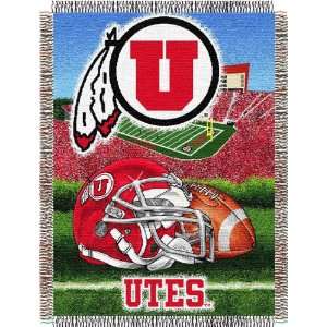   Utah Utes 48x60 Home Field Advantage Tapestry Throw