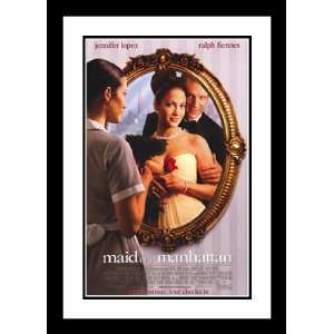  Maid In Manhattan 32x45 Framed and Double Matted Movie 