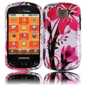  Pink Splash Design Hard Case Cover for Samsung Brightside 