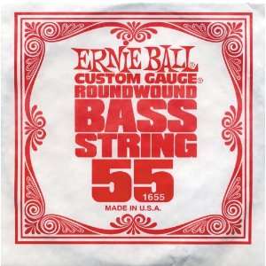 Ernie Ball 1655 Single Bass Guitar String