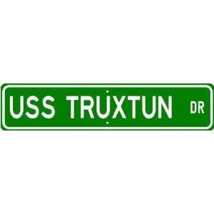  USS TRUXTUN CGN 35 Street Sign   Navy