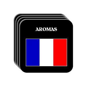  France   AROMAS Set of 4 Mini Mousepad Coasters 