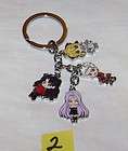 FATE STAY NIGHT KEYRING SABER ARCHER RIN AND RIDER ANIME MANGA 
