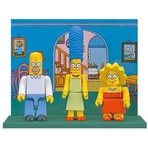  Simpsons Blocko Figure Sets Homer, Marge, Lisa. + Bart 