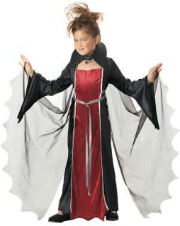 Dracula Vampire Girl Child Halloween Costume  