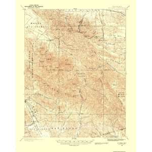  USGS TOPO MAP MT. DIABLO CALIFORNIA (CA) 1896