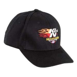   88 12069 XL Black Hat with K&N Horse Power Challenge Logo Automotive