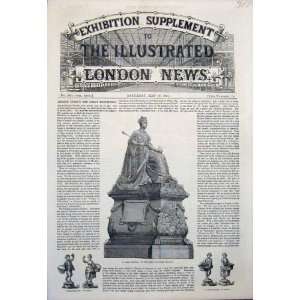  London Great Exhibition Fine Art 1851 Furniture Print 