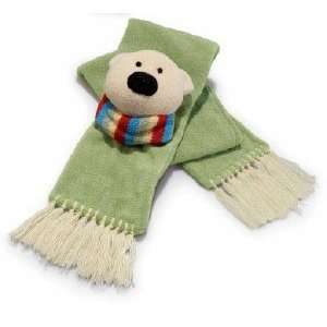  Snowy Days Scarf w/ Plush Bear by Russ Berrie Toys 