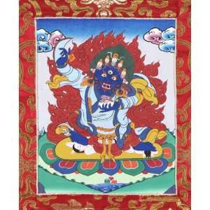  Mahakala Tibetan Buddhist Thangka 