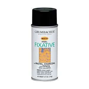   649 4 3/4 Ounce Final Fixative, Matte Spray Can Arts, Crafts & Sewing