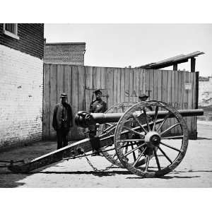   Gun on Wharf Awaiting Shipment   Richmond, Virginia Home & Garden