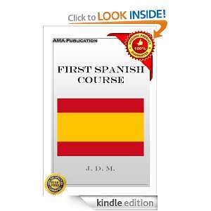 First Spanish course Jeremiah Denis Matthias  Kindle 