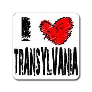 Love Heart TRANSYLVANIA   Vampires Dracula   Window Bumper Laptop 