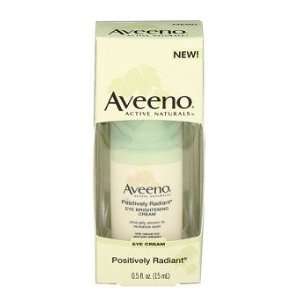    Aveeno Positivley Radiant Eye Brightening Cream 0.5 oz Beauty