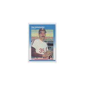  1987 Fleer #186   Dan Schatzeder Sports Collectibles