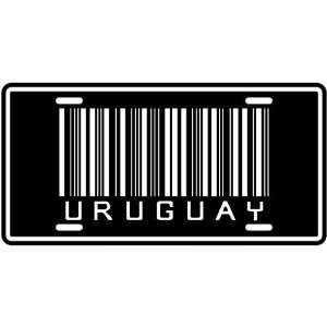  NEW  URUGUAY BARCODE  LICENSE PLATE SIGN COUNTRY