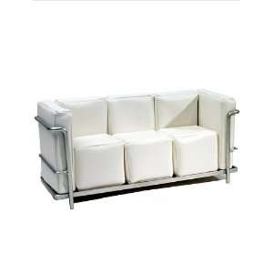  Urban Environment Collection   Modern Sofa WHITE for 12 