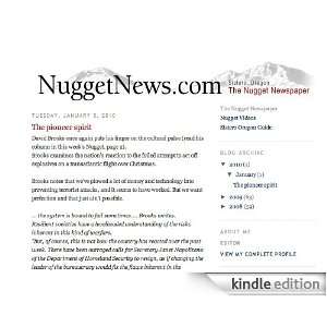  NuggetNews Kindle Store news editor Jim Cornelius