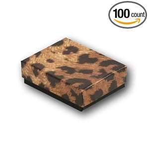 Leopard Cotton Filled Box 8 x 2 x 1  Industrial 