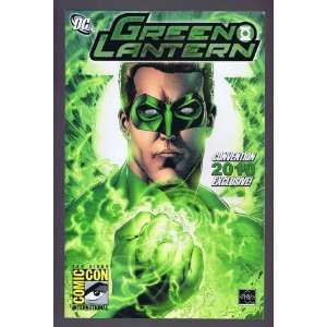  Green Lantern Exclusive 2010 San Diego Comic Con Comic 