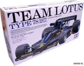 20 Tamiya 20065 Team Lotus Type 78 1977 w/PE Parts  