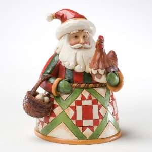  2011 Jim Shore, A CHRISTMAS TO CROW ABOUT   Santa Figure 